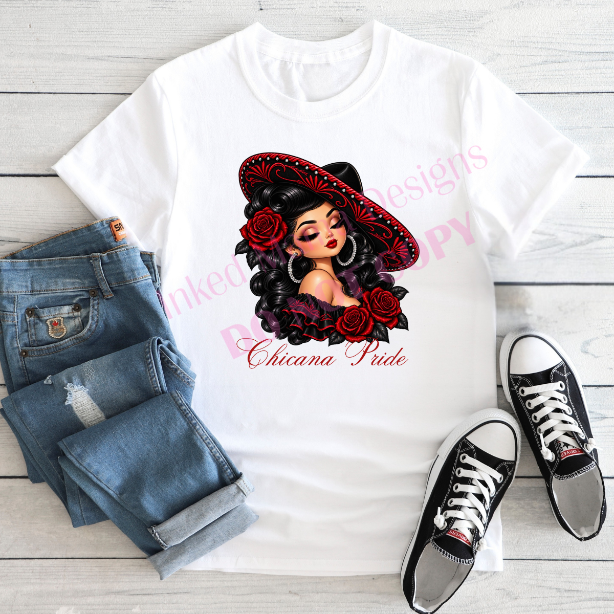 Sombrero Girl Tee