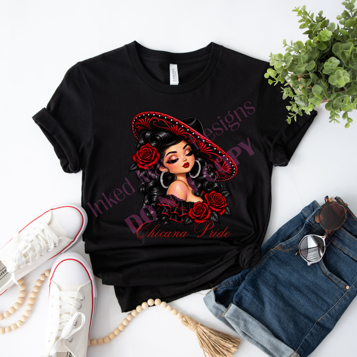 Sombrero Girl Tee