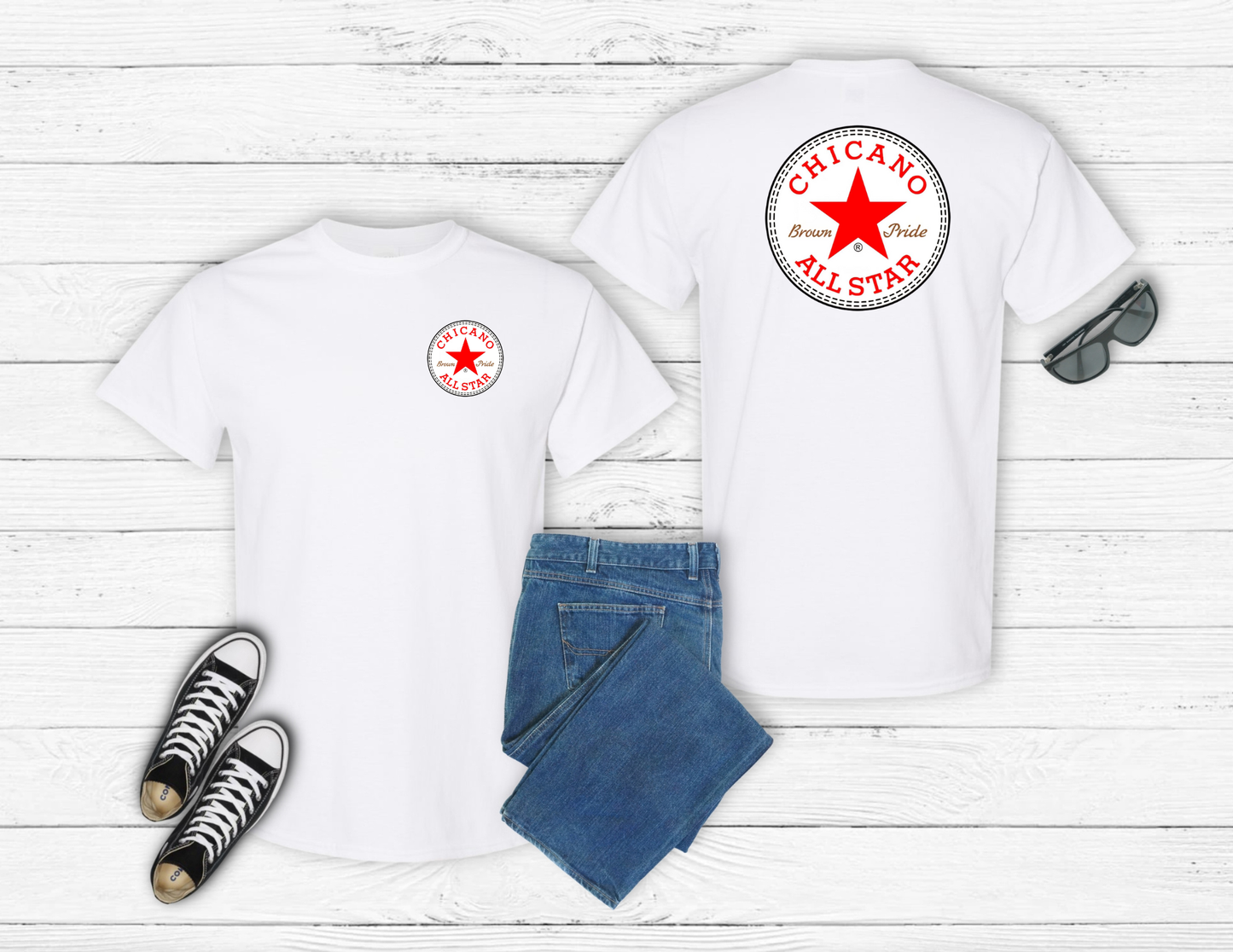 Chicano All Star (red) Tee