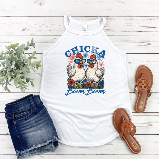 Womens - Chicka Boom Boom Tee
