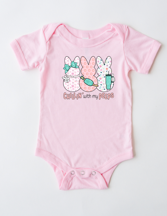Chillin Peeps Onesie
