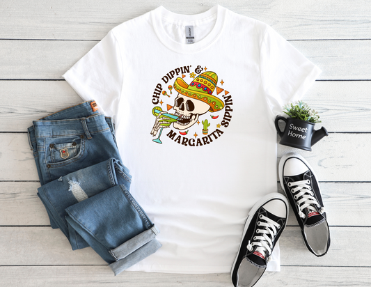 Chips and Margaritas Tee