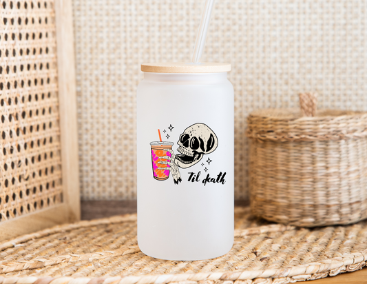 DD Til Death Glass Cup