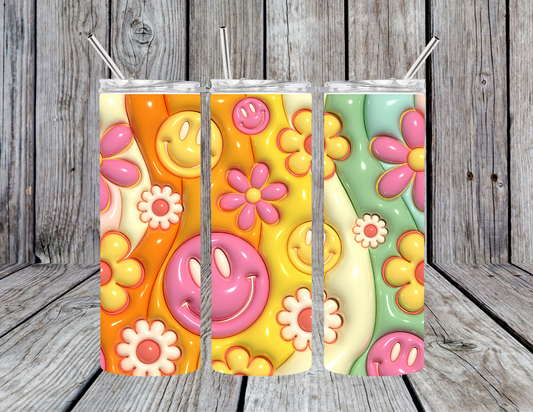 Daisy 3D Tumbler