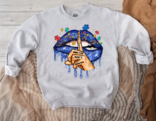 Autism - Don't Judge Sweatshirt