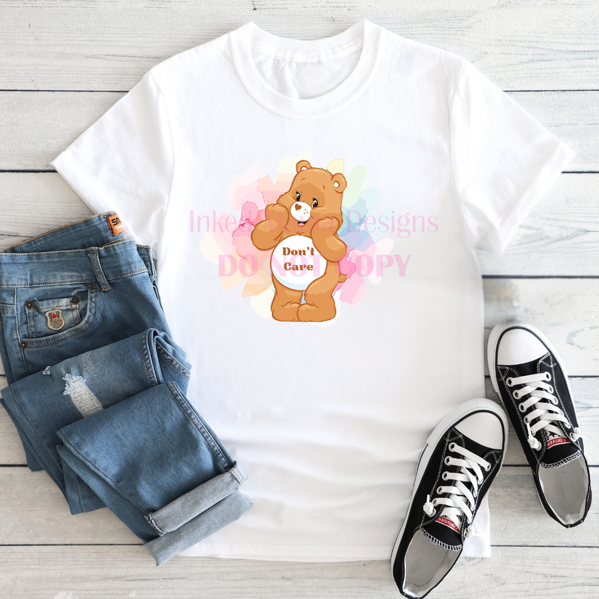 Don't Care Bear Tees