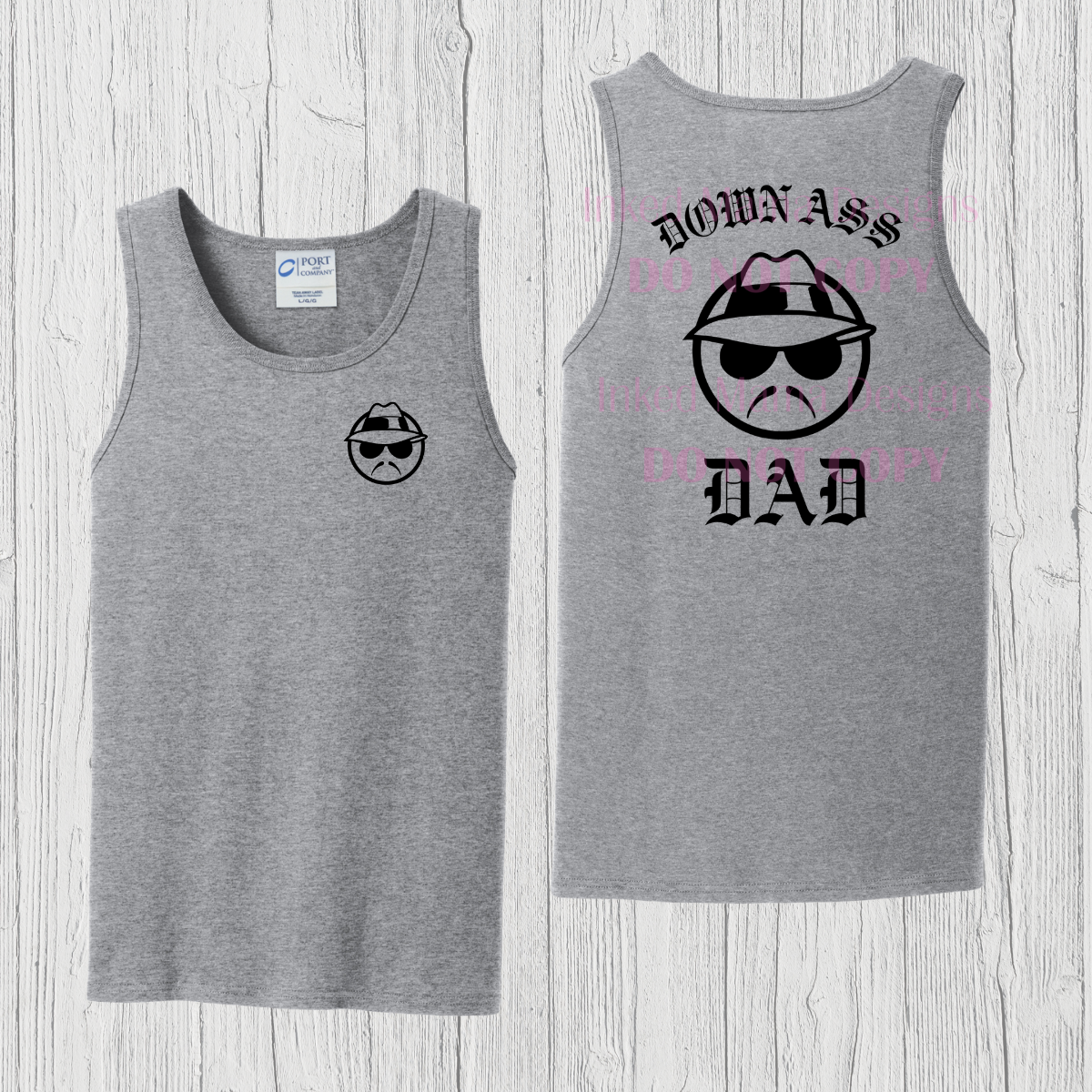Down Ass Dad Tank Top