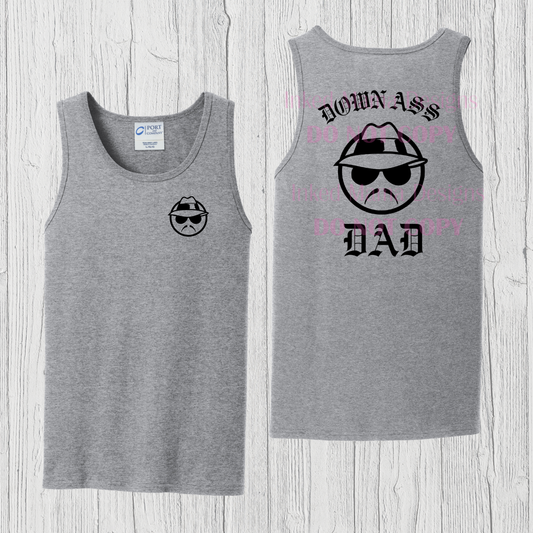 Down Ass Dad Tank Top