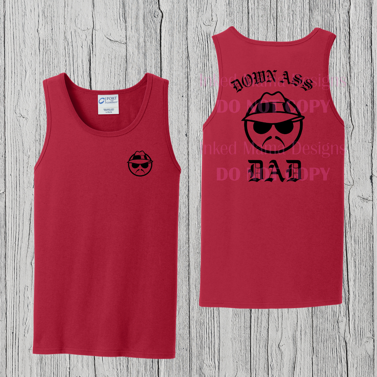 Down Ass Dad Tank Top