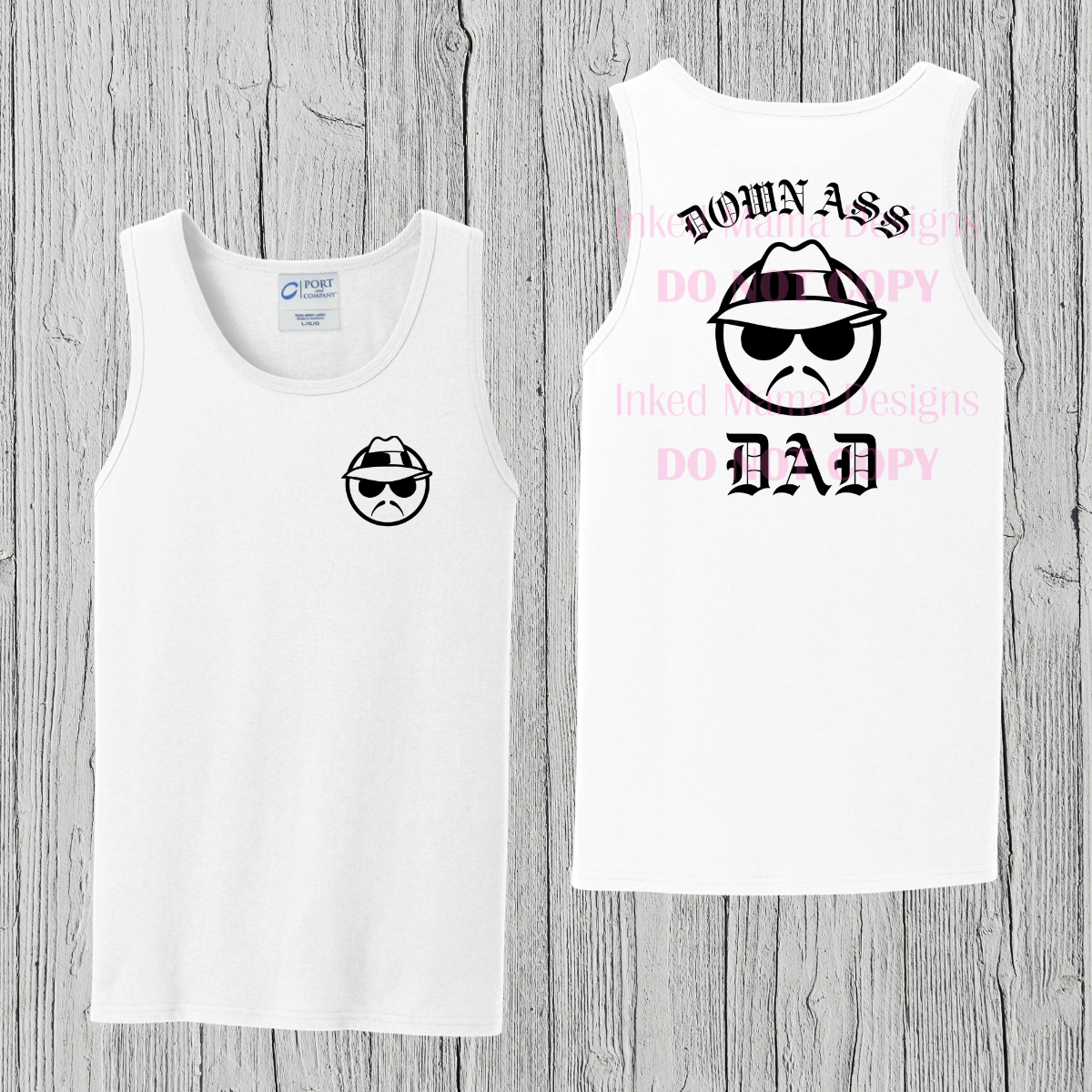 Down Ass Dad Tank Top