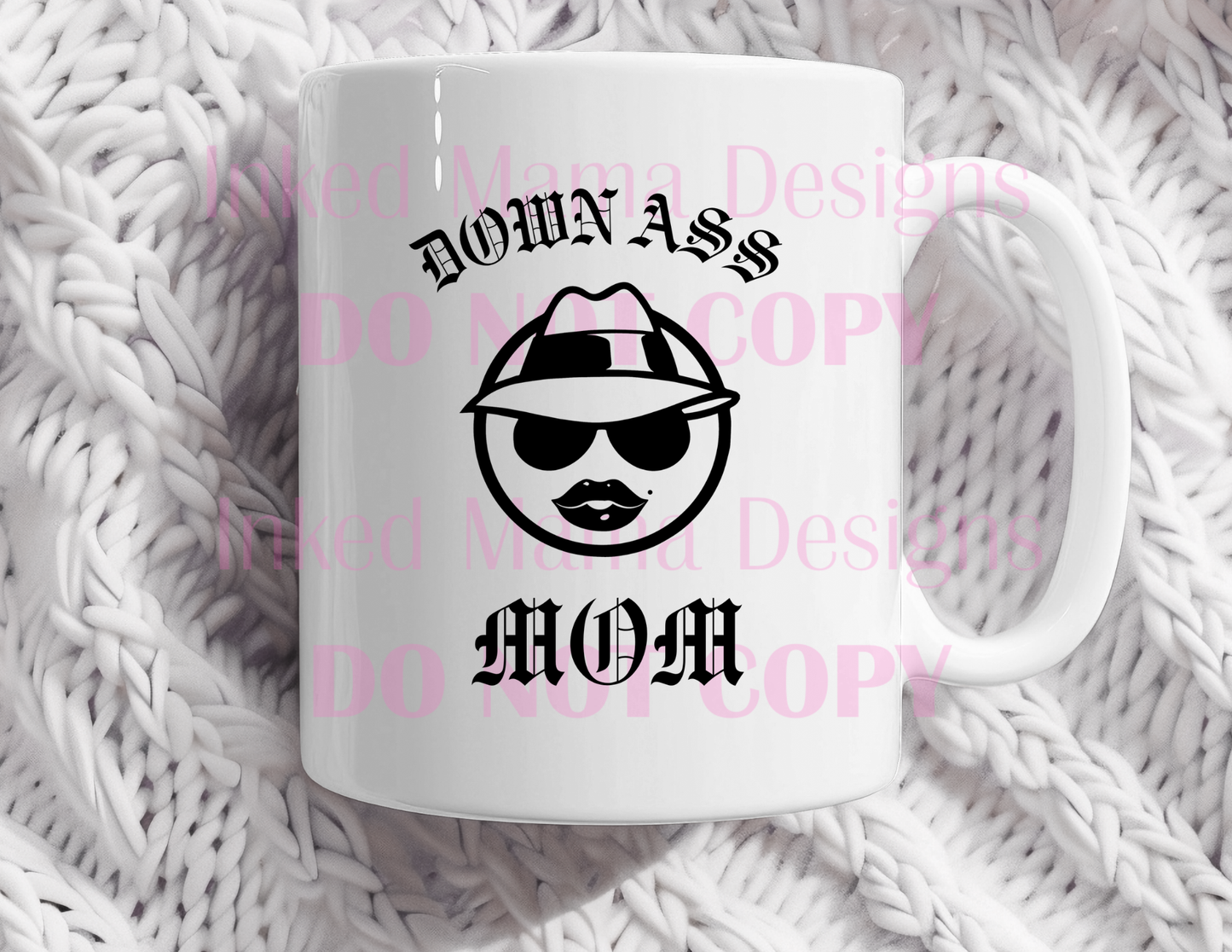 Down Ass Dad/Mom coffee mug