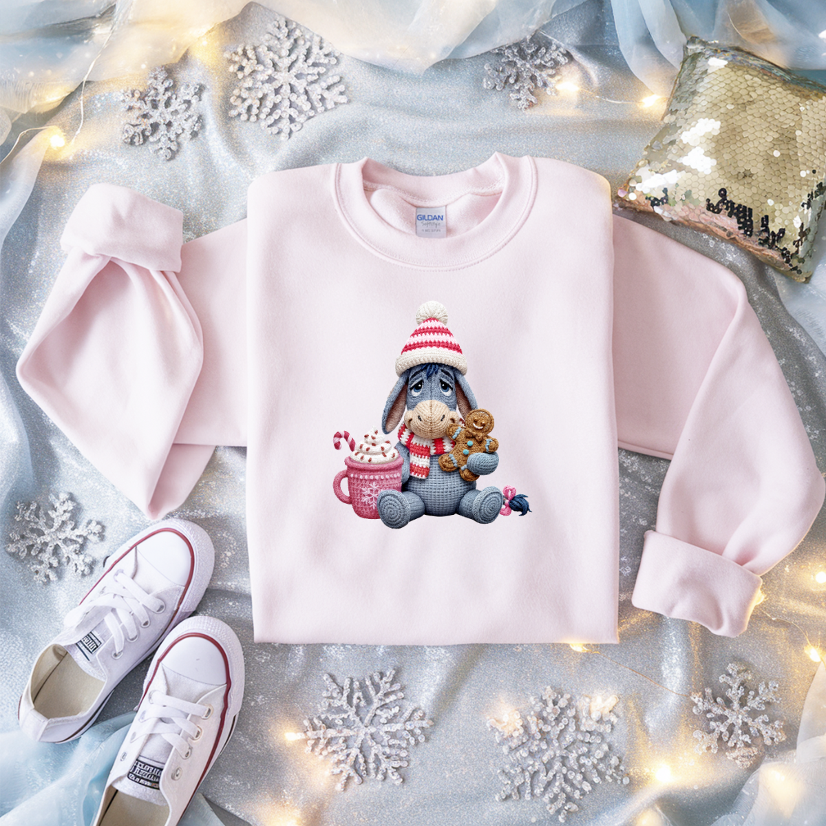 Eeyore Faux Knit T-shirt/Sweatshirt