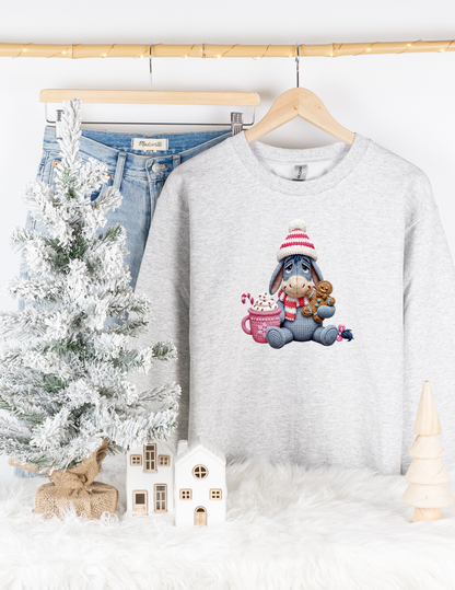 Eeyore Faux Knit T-shirt/Sweatshirt
