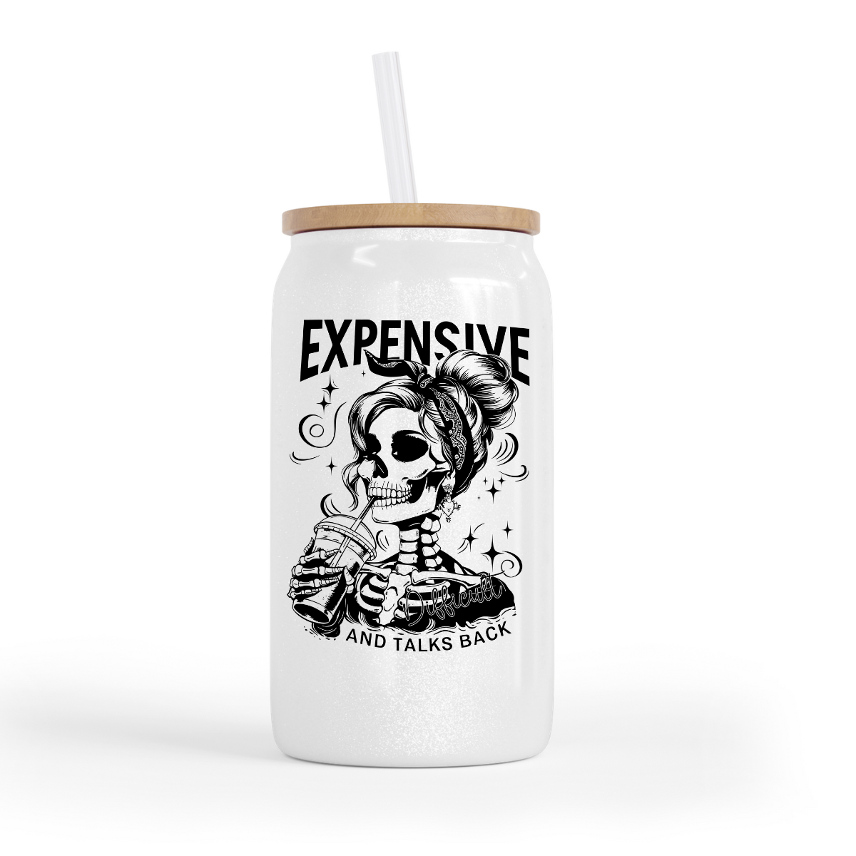 Expensive Glass Can Cup