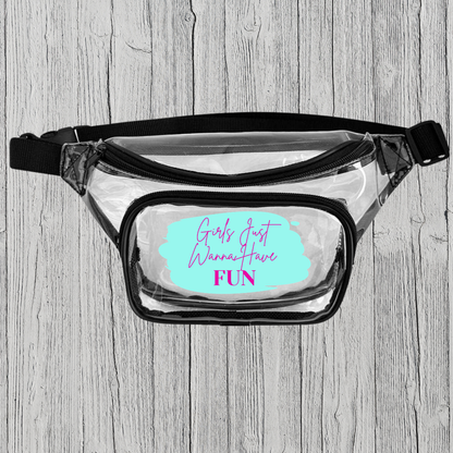 Clear Fanny Packs (choose option)