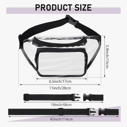 Clear Fanny Packs (choose option)