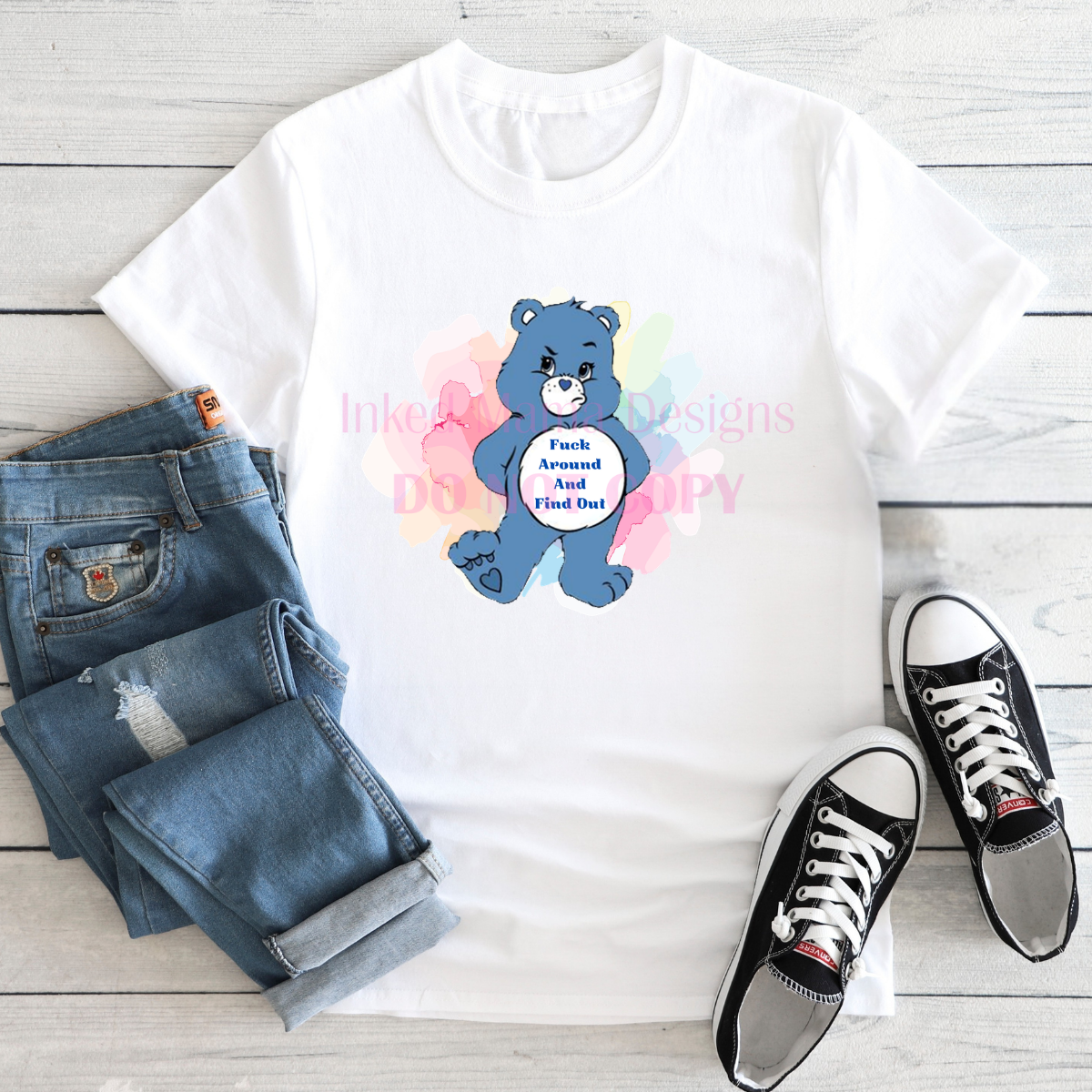 Don't Care Bear Tees