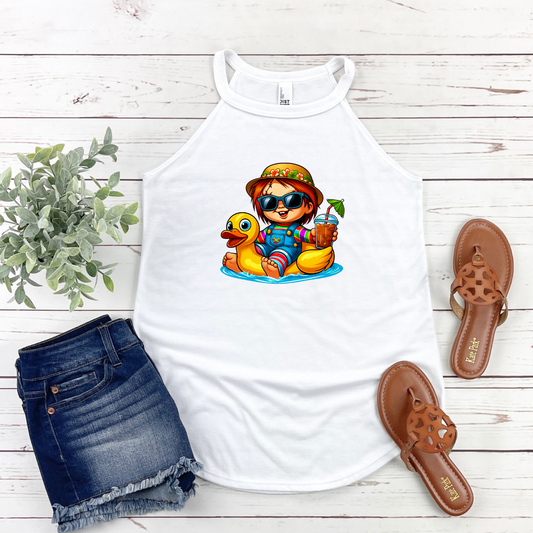 Floating Horror Tank Top