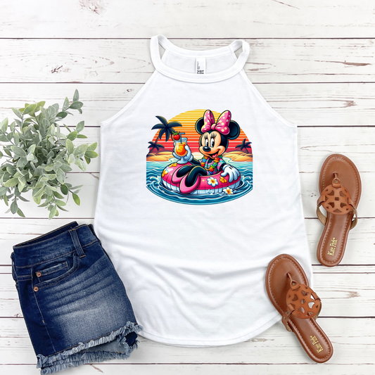 Floating Minnie Tank Top