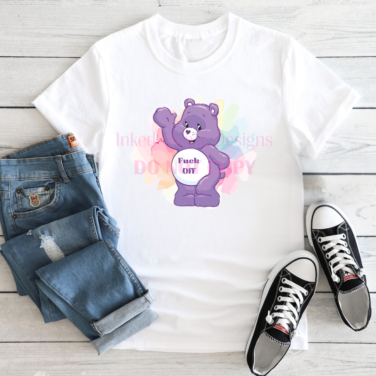 Don't Care Bear Tees