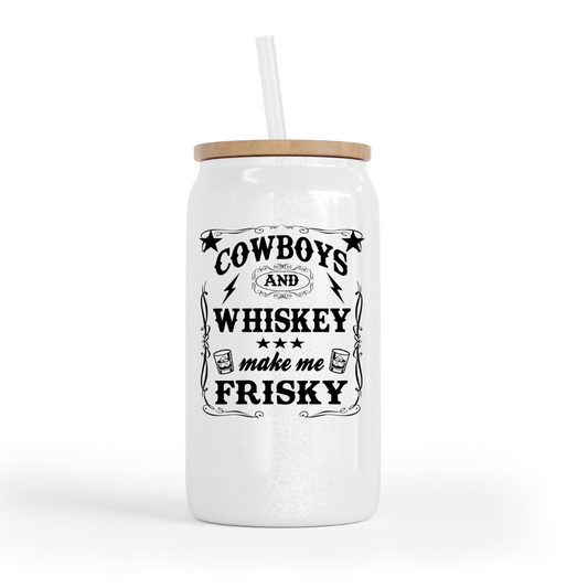 Frisky Glass Can Cup