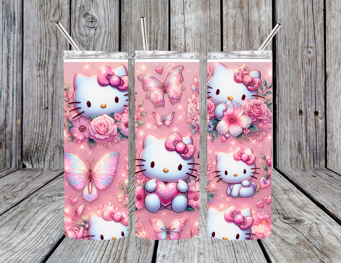 HK Butterfly Tumbler