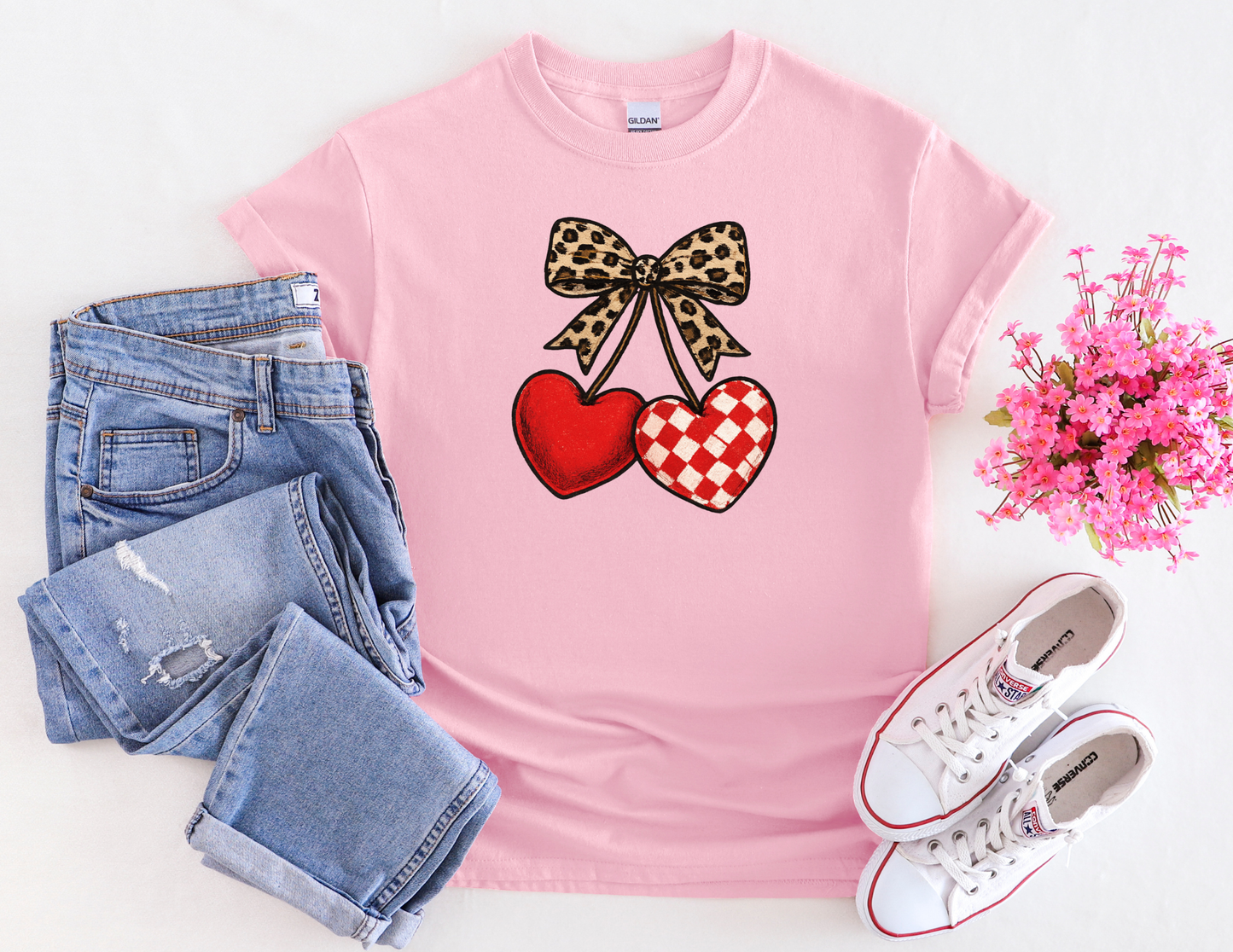 Heart Cherries Tee
