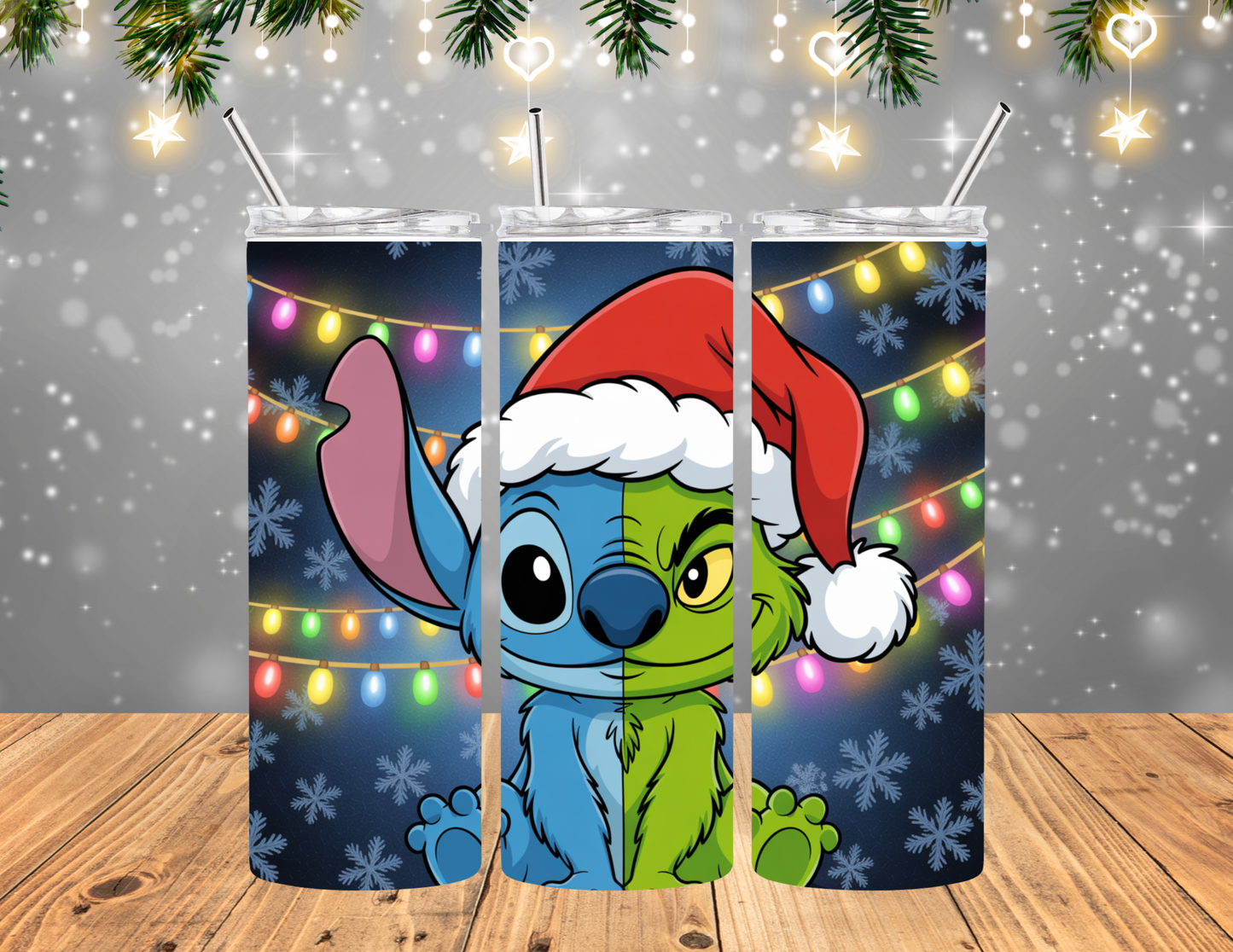 Holiday Alien Tumbler