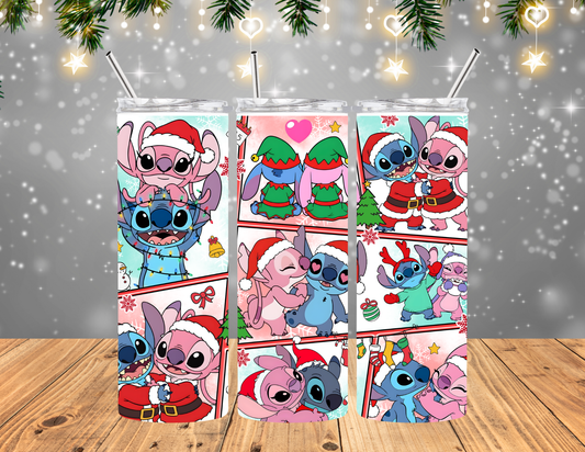 Holiday Aliens tumbler