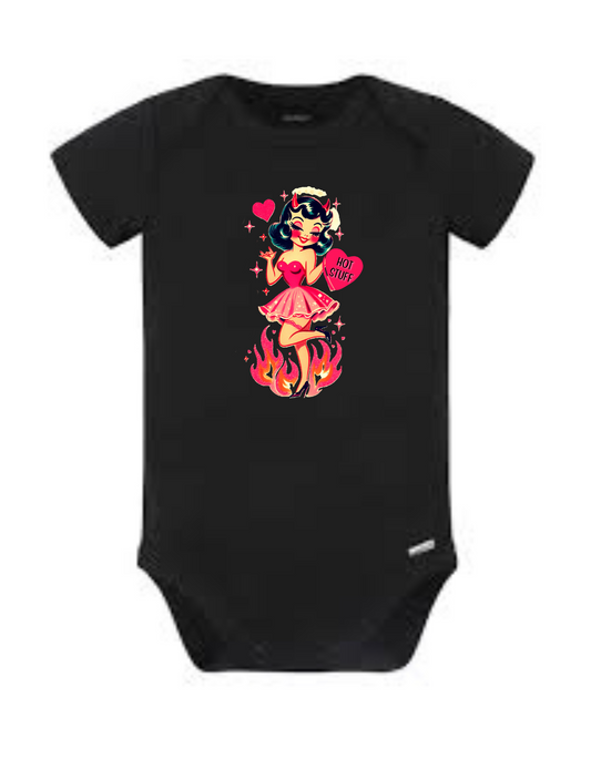 Hot Stuff onesie