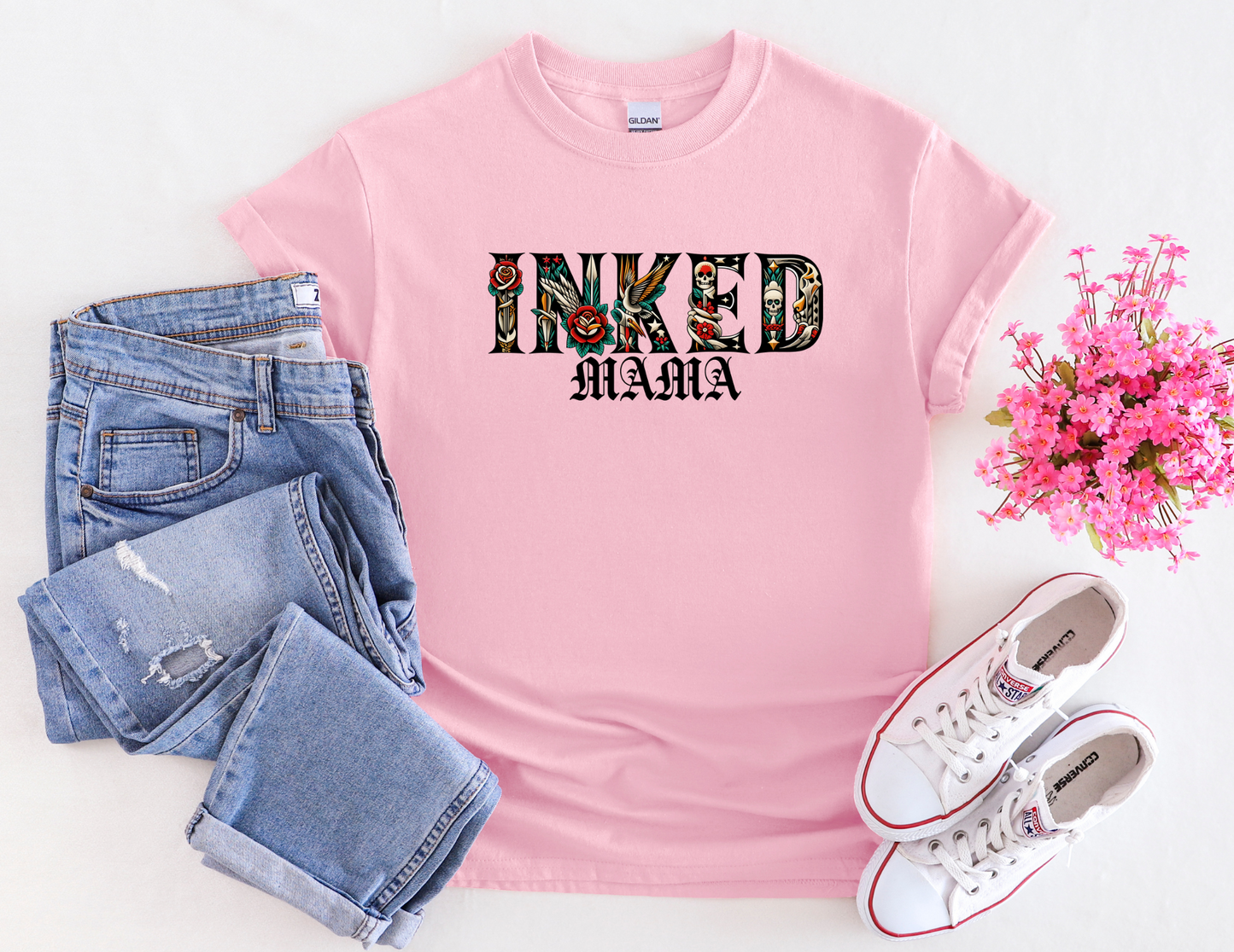 Inked Mama Tattoo Tee