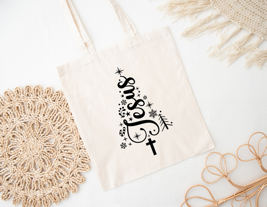 Jesus Tree Tote Bag