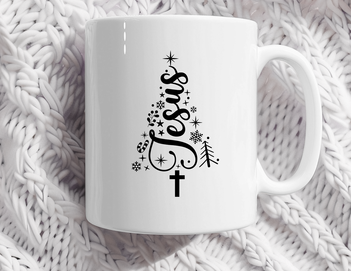 Jesus Tree coffee mug