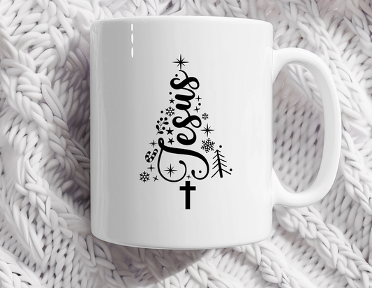 Jesus Tree coffee mug