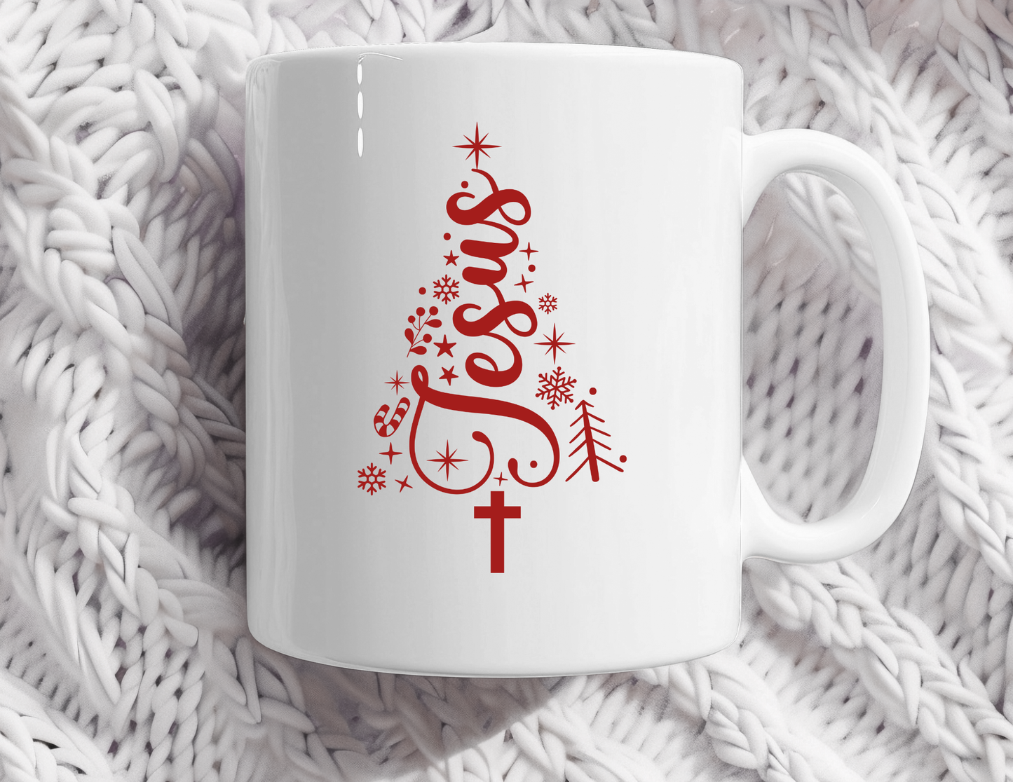 Jesus Tree coffee mug