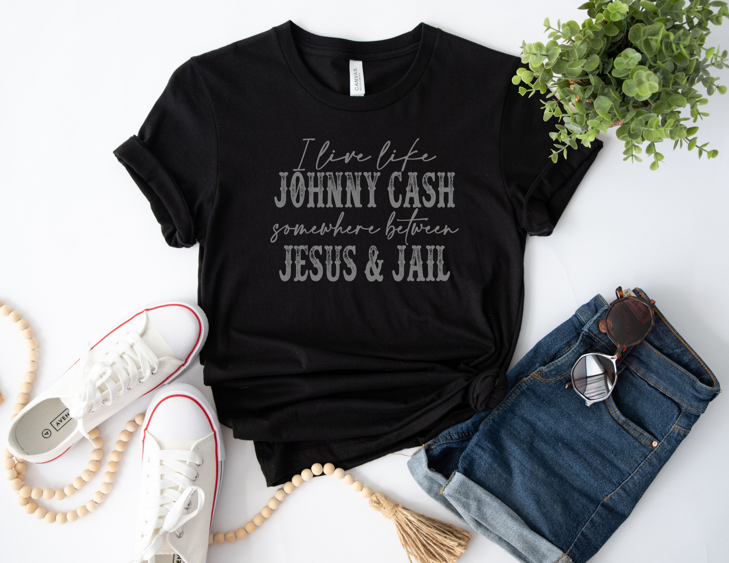Jesus and Jail Tee