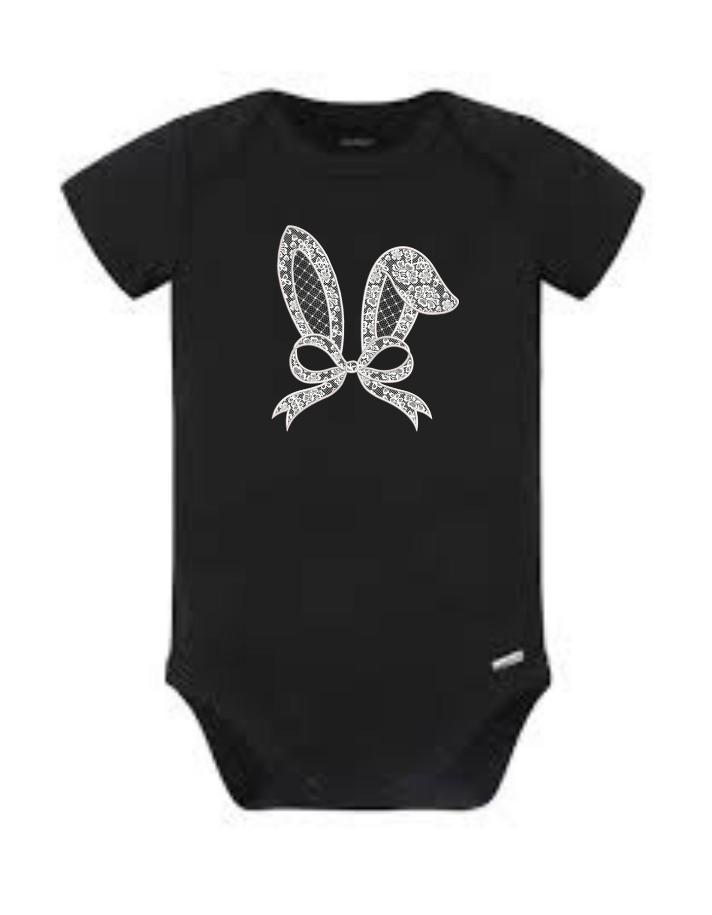 Lace Bunny Ears Onesie