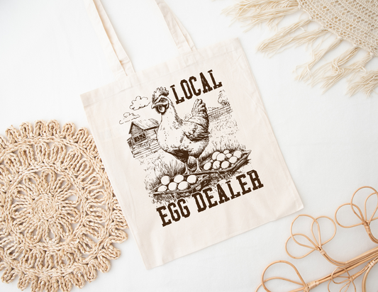 Local Egg Dealer Tote Bag