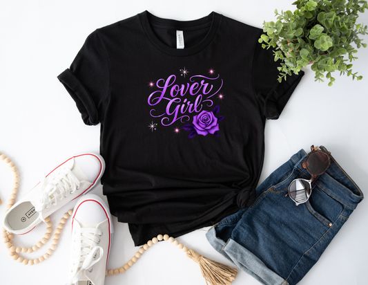 Lover Girl Purple Tee/Tank