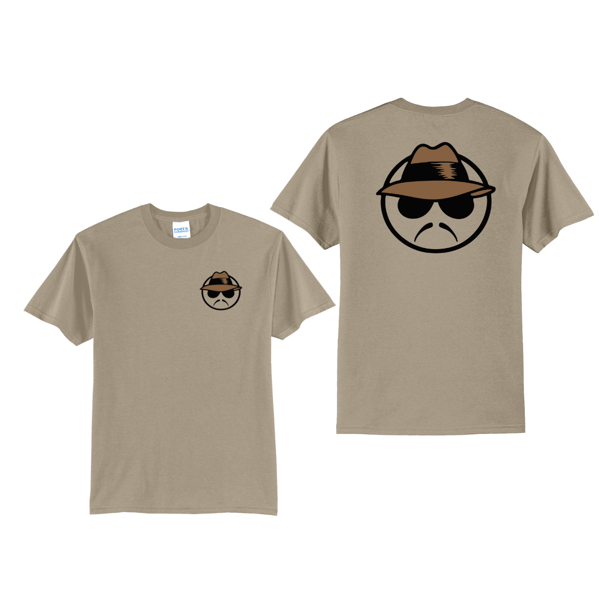 Lowrider Guy (brown hat) Tee