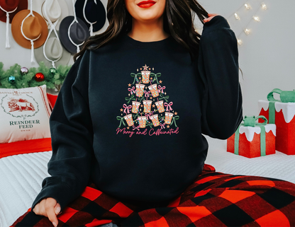Merry and Caffeinated Tee/Sweatshirt