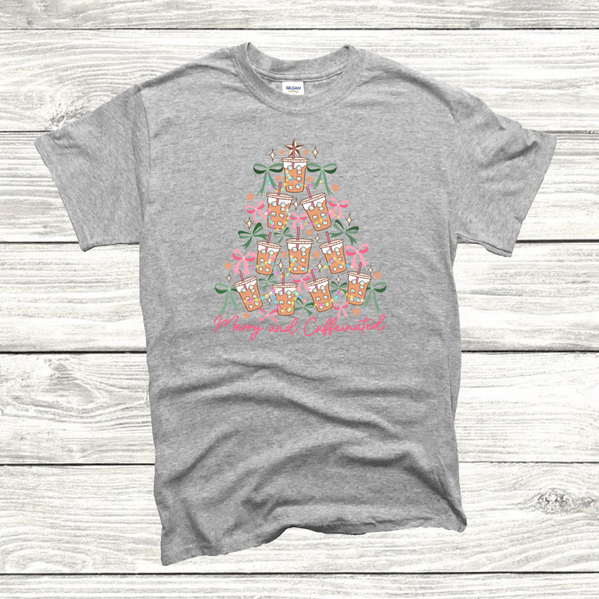 Merry and Caffeinated Tee/Sweatshirt