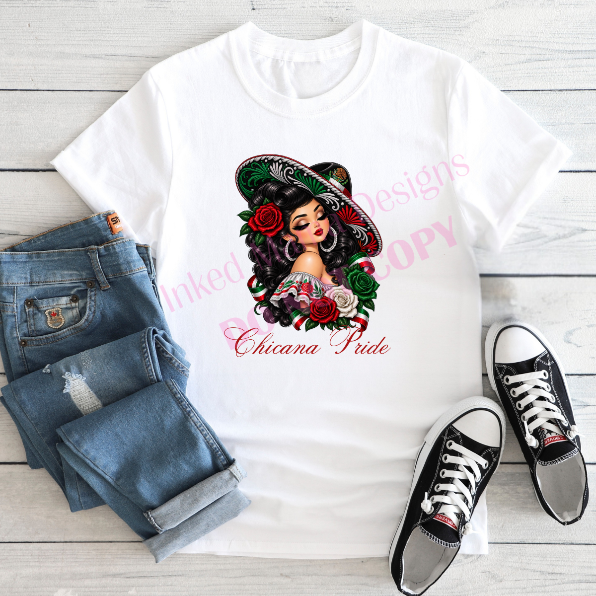 Sombrero Girl Tee