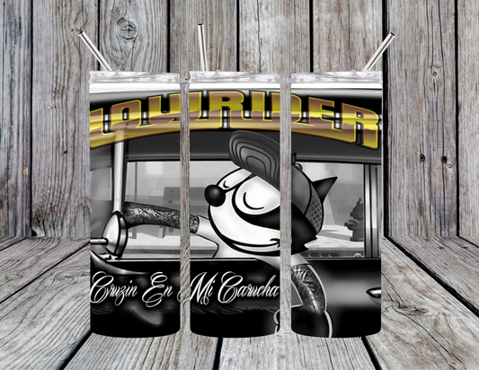 Mi Carucha tumbler