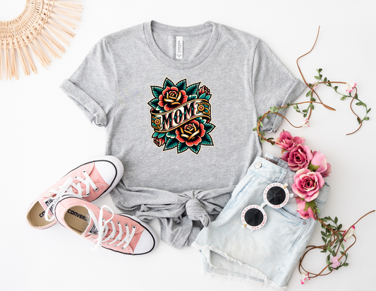 Mom Tattoo Tee