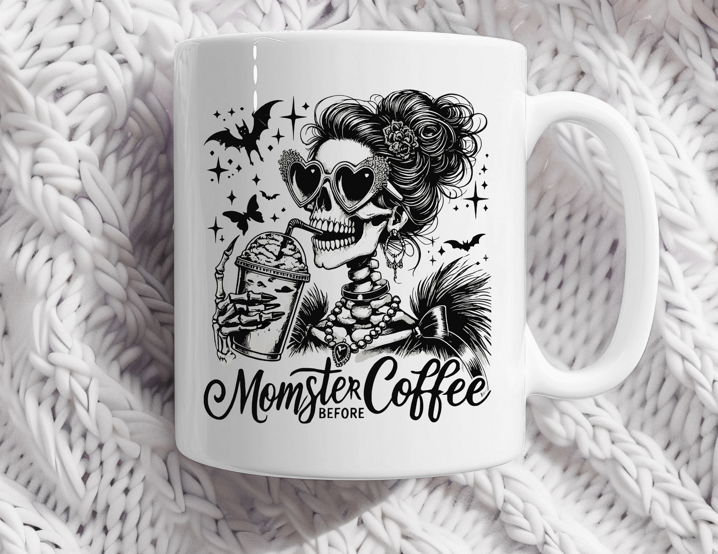 Momster Before Coffee Mug