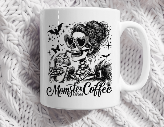 Momster Before Coffee Mug