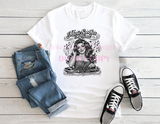 Music Soothes my Soul Tee or Tank