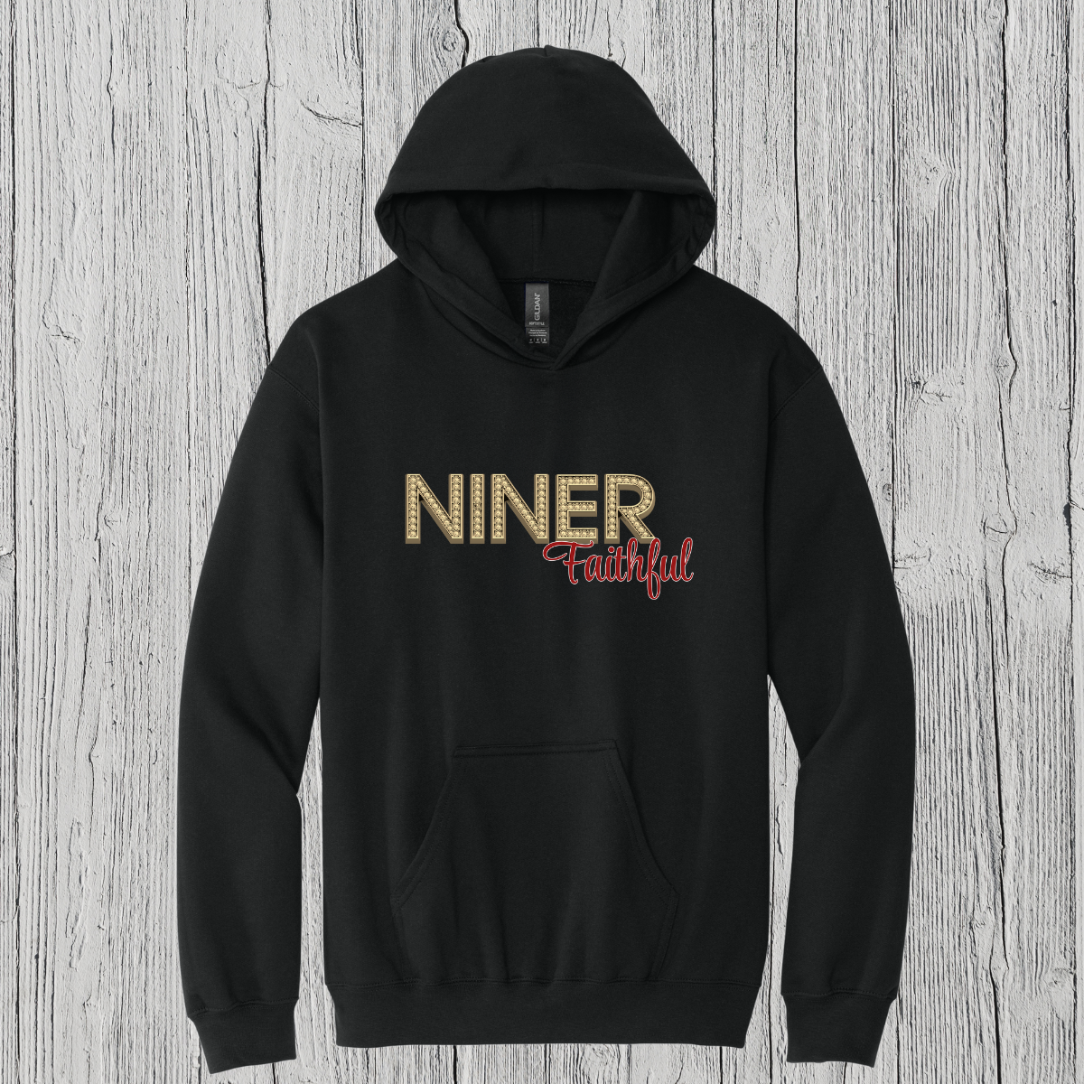 Niner Faithful Faux Diamond apparel