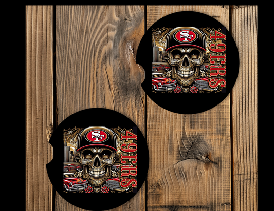 Car Coasters-Niner set of 2